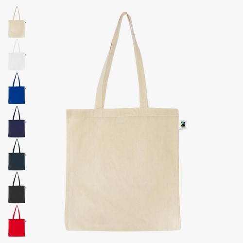 Bio fairtrade tragetasche - bio, &