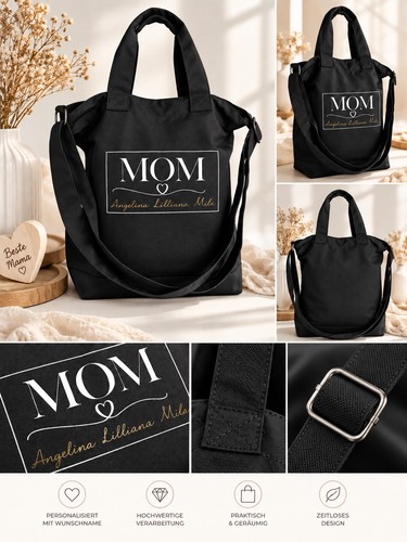 Personalisierte mama tasche - tasche, |