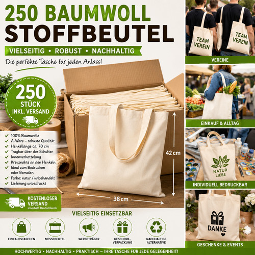 250x stoffbeutel - 250x,