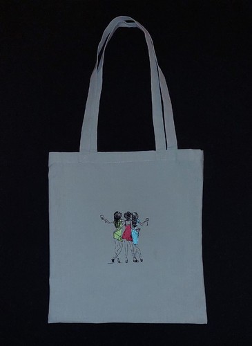 Tasche aus baumwolle freunde - aus,