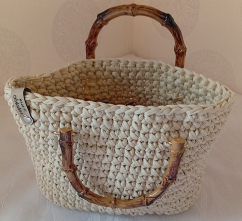 Selbstgehäkelte handtasche - selbstgehäkelte, in