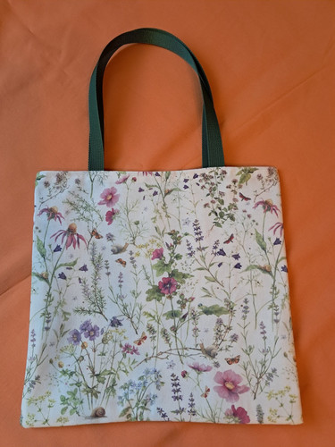 Geschenktasche stoff garten - stoff,,