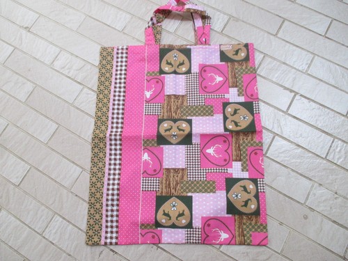 Stofftasche neu pink bunt - stofftasche,,
